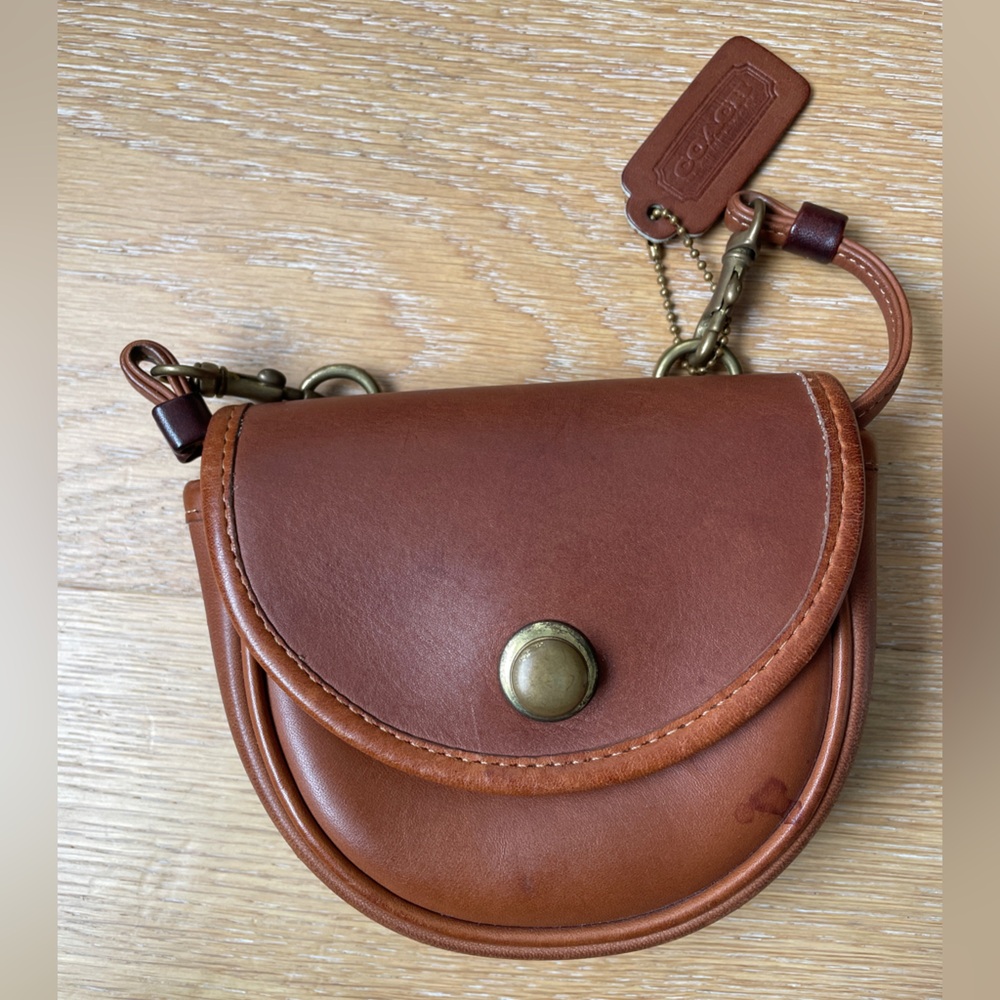 Vintage Coach belt bag / mini bag Brown
